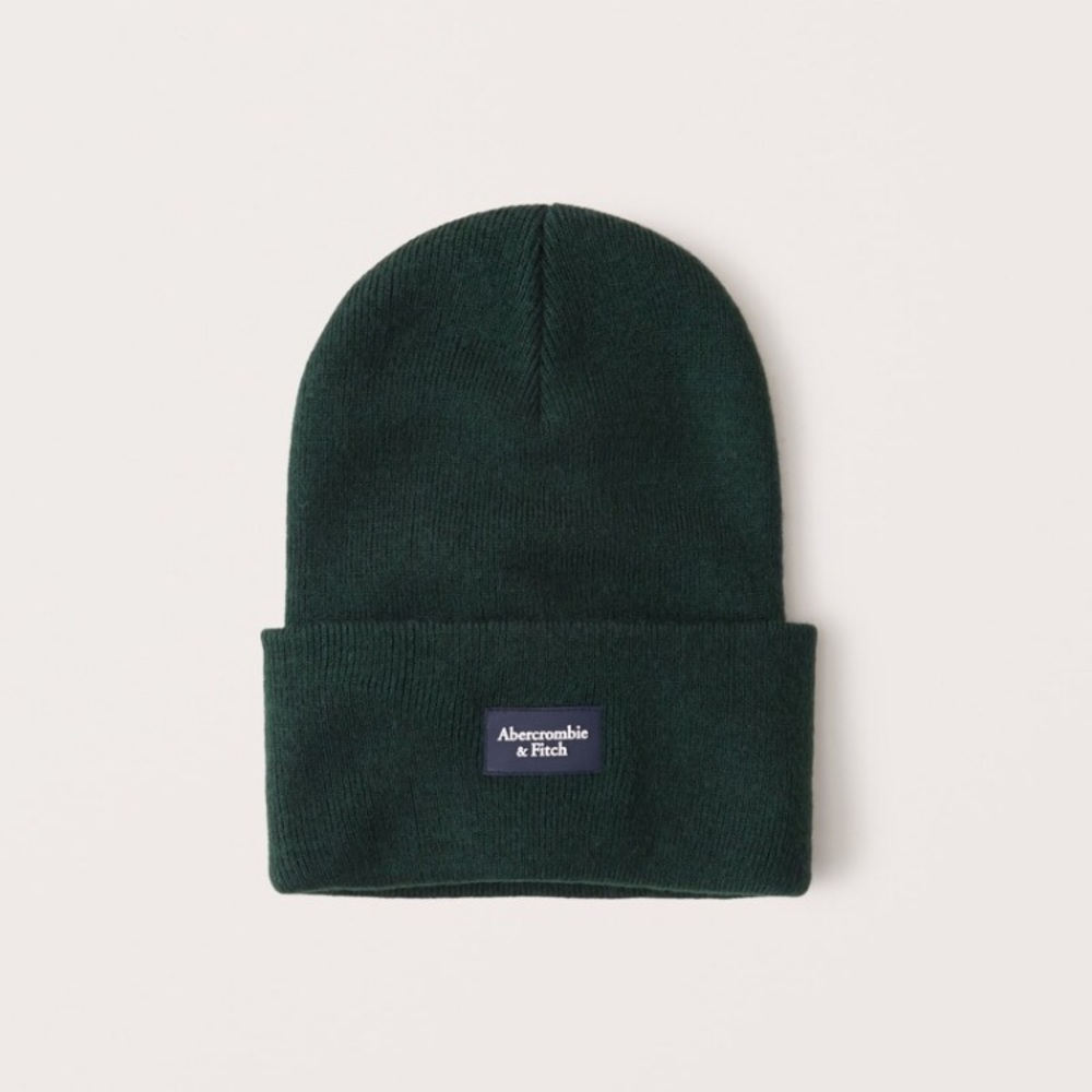 Green beanie
